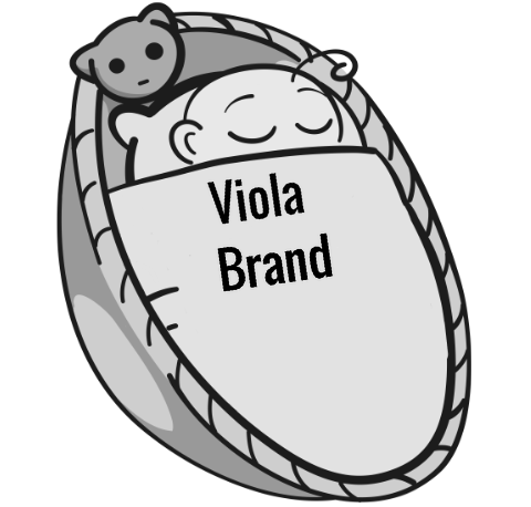 Viola Brand sleeping baby