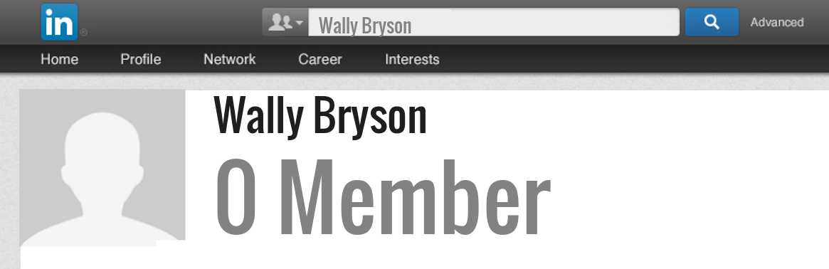 Wally Bryson linkedin profile