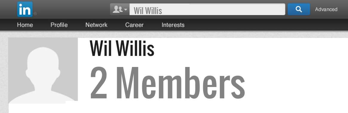 Wil Willis linkedin profile