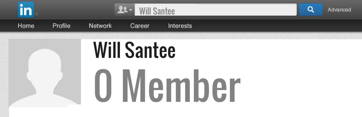 Will Santee linkedin profile