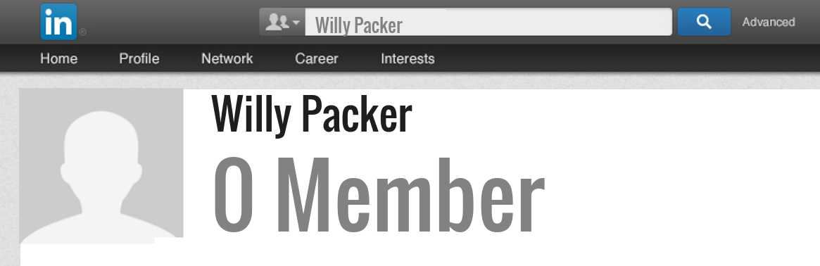 Willy Packer linkedin profile